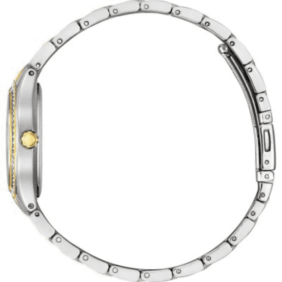 Citizen horloge dames staal/geel FE1234-50L