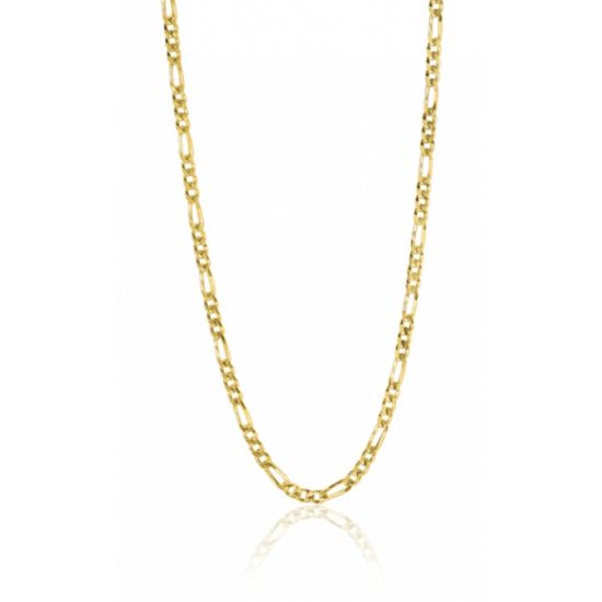 Gouden collier figaro ZGC294