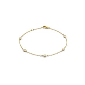 Gouden armband zirkonia 2187YZI 