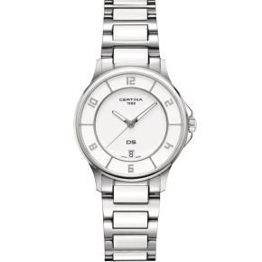 Certina DS 6 horloge dames staal/ceramic C0392511101700