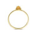 Gouden ring citrien mt 54 1226YCI/54