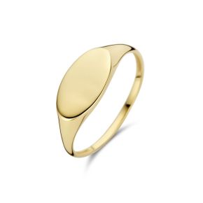 Gouden zegelring mt 54 1237YGO/54