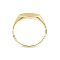 Gouden zegelring mt 54 1237YGO/54