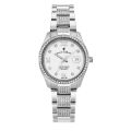 JdM horloge dames staal zirk  JWL01901