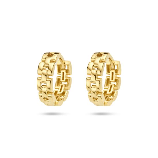 Gouden oorringen 4x13mm 4027392