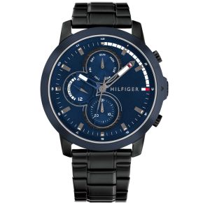 TH horloge heren staal zw pvd TH1792049