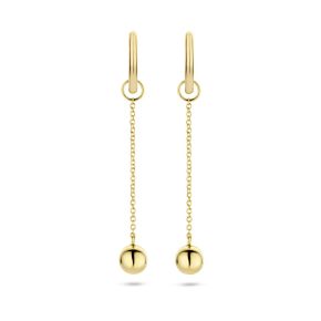 Blush gouden oorbelbedels bol 9082YGO