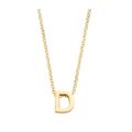 Gouden collier letter D 3155YGO-D