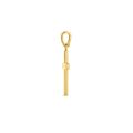 Gouden hanger kruis 12x18mm 4029015