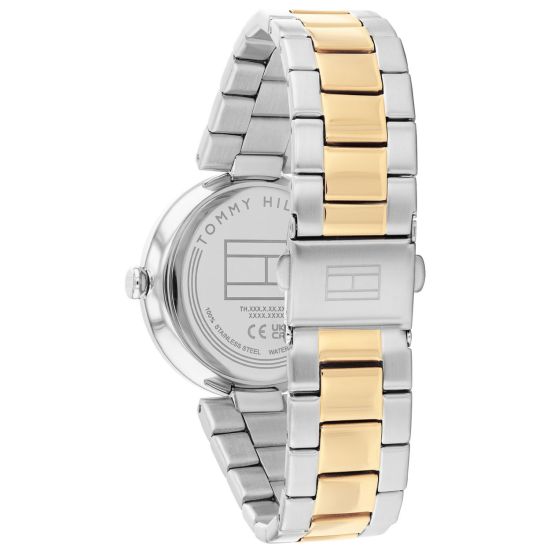 TH horloge dames staal/geel TH1782680