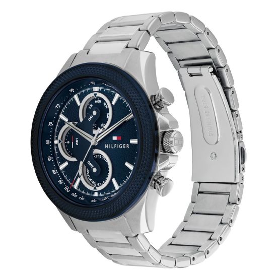 TH horloge heren staal/zw pvd TH1792080