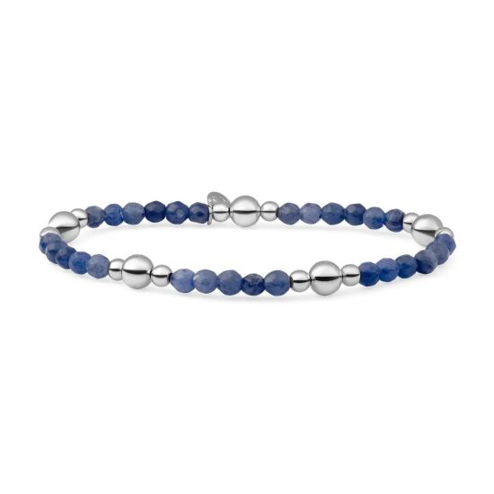 BLK01S-G20 Sodalite Bold Mix Armband