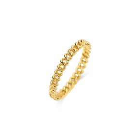 Gouden ring gourmet mt 54 1247YGO/54