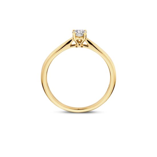 Gouden ring LG 0.25 mt54