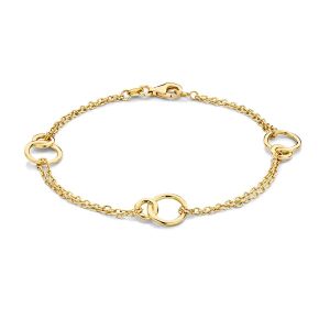 Gouden armband 19cm AT107779