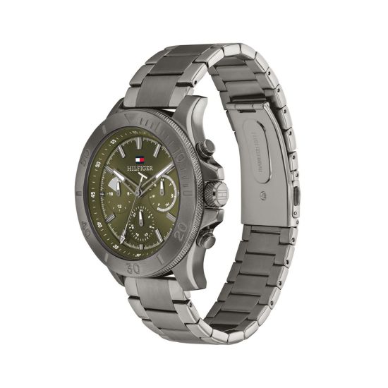 TH horloge heren staal/gr pvd TH1792115