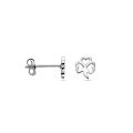 Zilveren oorstekers klavertje 1338832