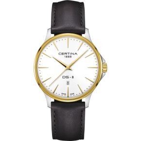 Certina DS 8 Horloge heren bicolor/leer C0454102603100
