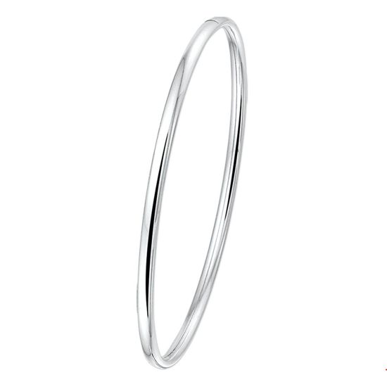 Zilveren bangle 3x60mm 1001342